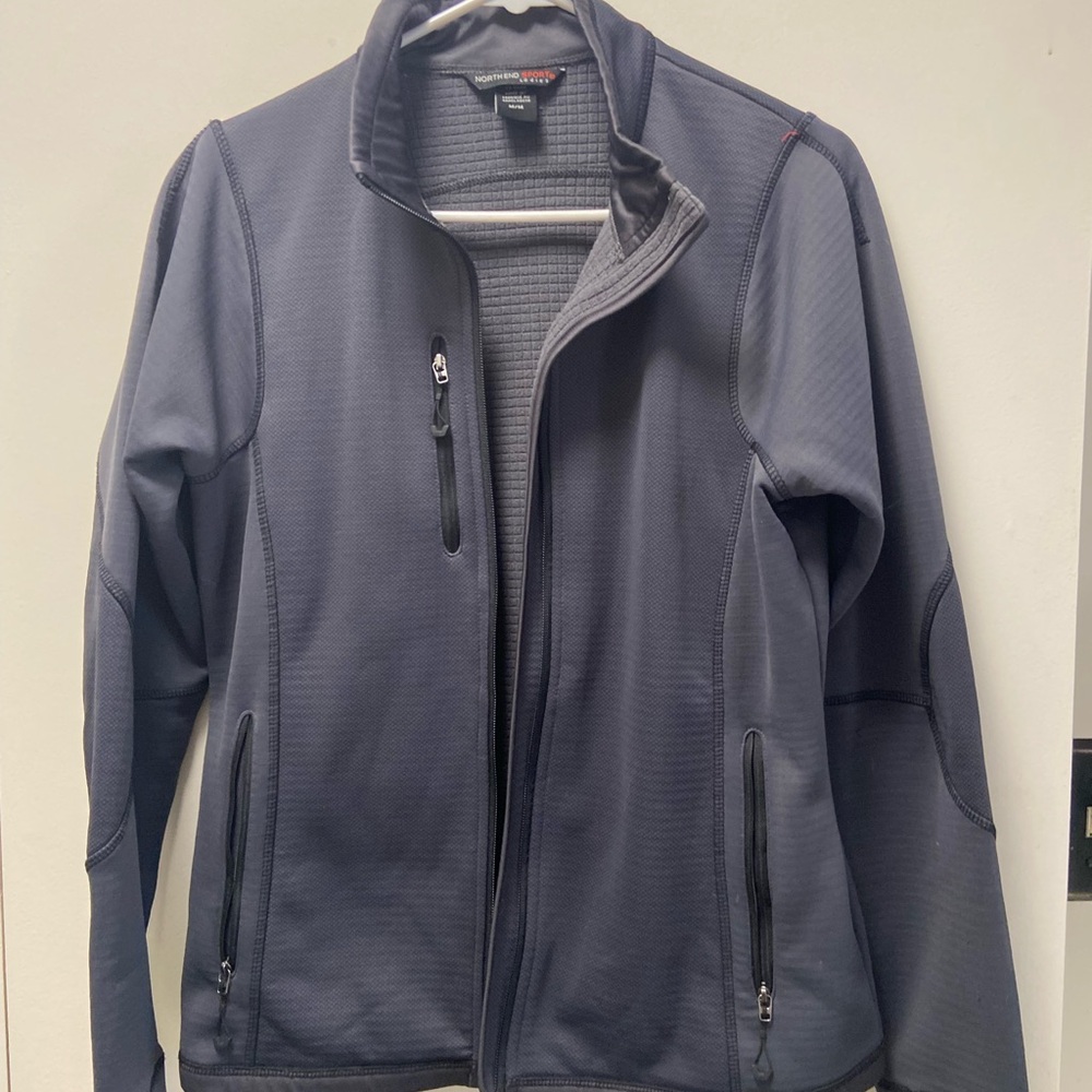 Ladies Black Utility Jacket - Lightweight Everyday Layer